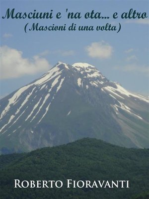 cover image of Masciuni e 'na ota
